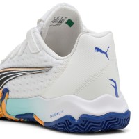 Puma Nova Elite White Black Blue Sneakers  Offer + Cheap