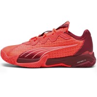 Puma Nova Elite Red Bordeaux White Sneakers  Offer + Cheap