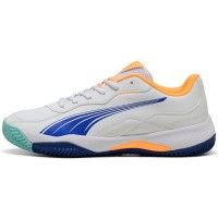 Puma Nova Smash White Blue Orange Sneakers  Offer + Cheap