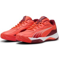Puma Nova Smash Red White Burgundy Sneakers  Offer + Cheap