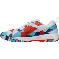 Salming Rebel Camo Blanc Rouge Bleu Chaussures  Offre - Pas cher