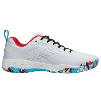 Salming Rebel Light Dazzle White Red Blue Women''s Shoes  Offer + Cheap