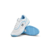 Wilson Courtglide White Sky Blue Women''s Sneakers