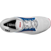 Zapatillas Wilson Hurakn 2.0 Blanco Azul Rojo  Oferta + Barato