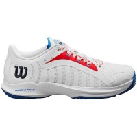 Wilson Hurakn Pro White Red Blue Women''s Shoes  Offer + Cheap