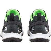Zapatillas Wilson Hurakn Pro V2 Negro Blanco Verde