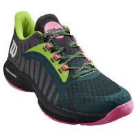 Wilson Hurakn Pro Green Black Sneakers Women  Offer + Cheap