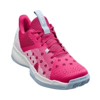 Wilson Hurakn Team Pink White Women  s Shoes