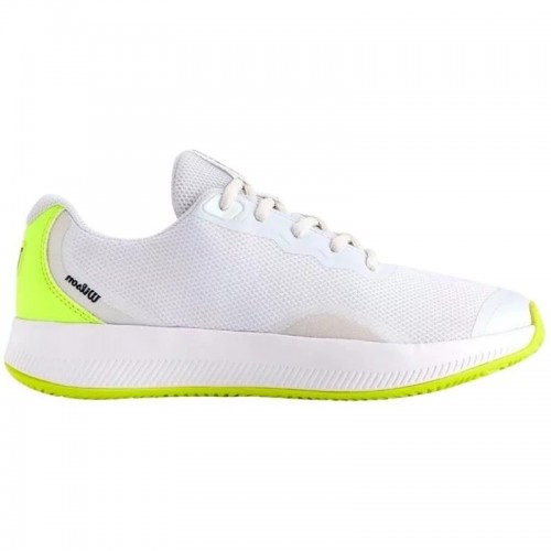 Zapatillas Wilson Intrigue Lite OZ Blanco Amarillo Mujer