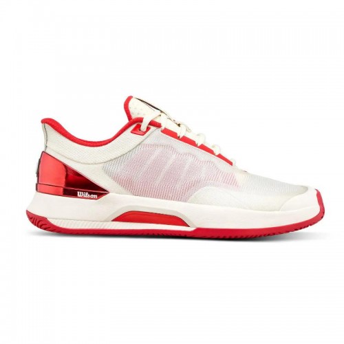 Zapatillas Wilson Intrigue Tour Tofu Rojo Mujer