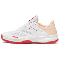 Zapatillas Wilson Kaos Stroke 2.0 Blanco Coral Mujer  Oferta + Barato