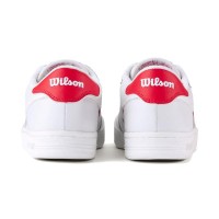 Wilson Pro Staff 87 Mesh White Red Sneakers  Offer + Cheap
