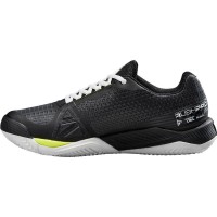 Wilson Rush Pro 4.0 Clay Shoes Preto Branco Amarelo  Oferta + Barato