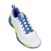 Zapatillas Wilson Rush Pro 4.5 Blanco Azul Amparo
