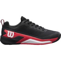 Wilson Rush Pro 4.5 Clay Black Red White Sneakers  Offer + Cheap