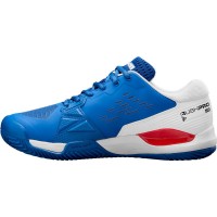 Wilson Rush Pro Ace Clay Blue White Red Sneakers  Offer + Cheap
