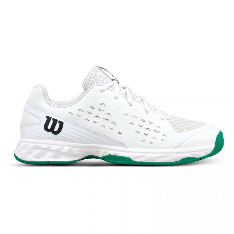 Zapatillas Wilson Rush Pro L Blanco Verde Junior