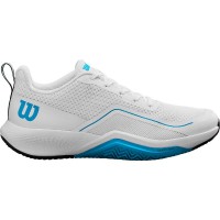 Wilson Rush Pro Lite OZ White Blue Sneakers  Offer + Cheap